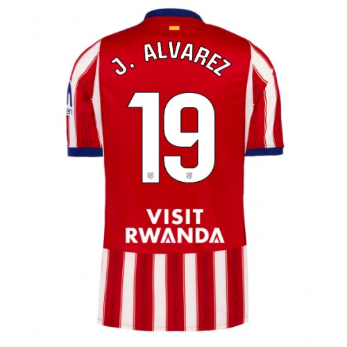Stroje piłkarskie Atletico Madrid Julian Alvarez #19 Koszulka Podstawowej 2026-27 Krótki Rękaw